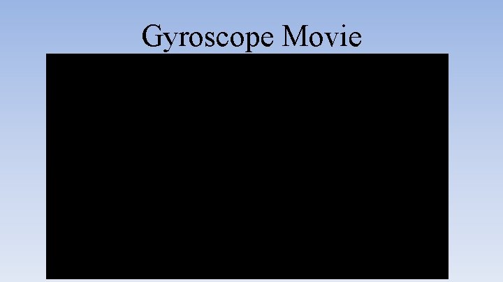 Gyroscope Movie 