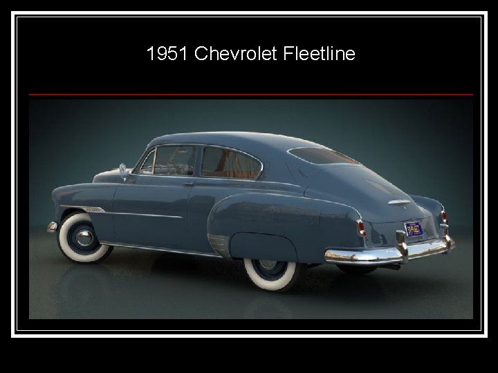 1951 Chevrolet Fleetline 