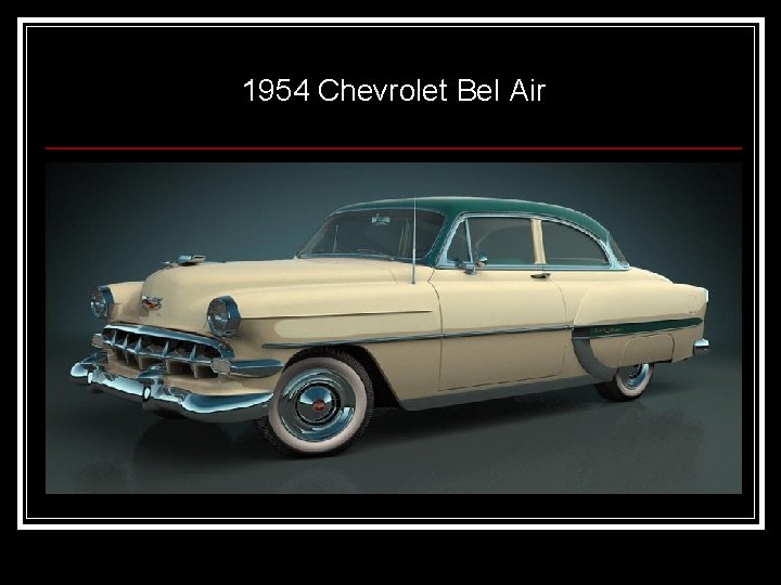 1954 Chevrolet Bel Air 