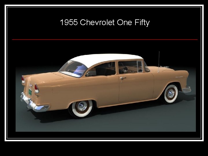 1955 Chevrolet One Fifty 