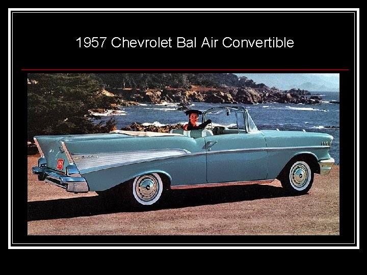 1957 Chevrolet Bal Air Convertible 