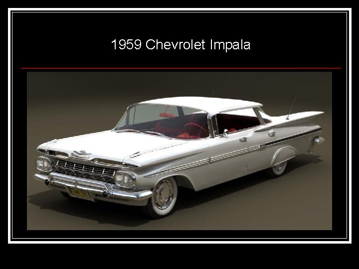 1959 Chevrolet Impala 