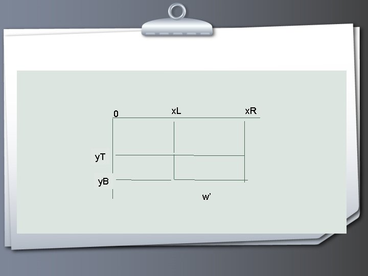 0 x. L x. R y. T y. B w’ 