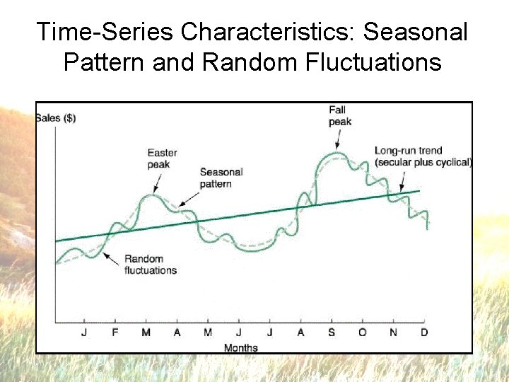 Time-Series Characteristics: Seasonal Pattern and Random Fluctuations 