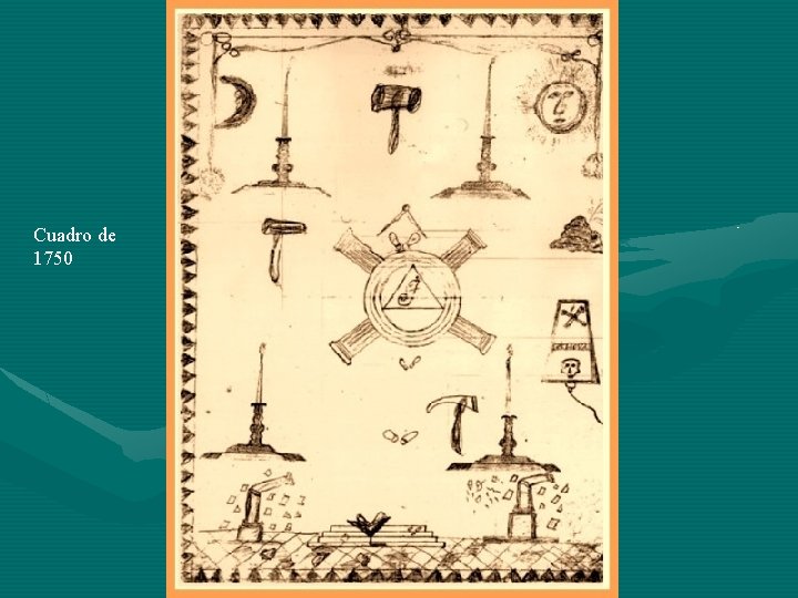 Cuadro de 1750 