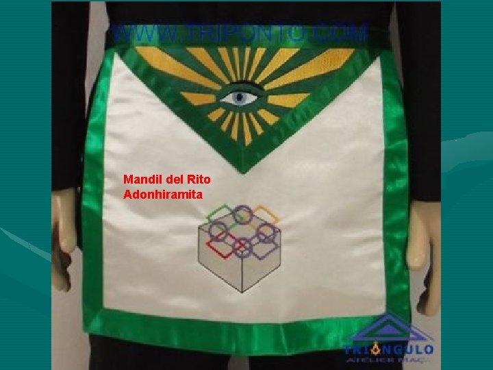 Mandil del Rito Adonhiramita 