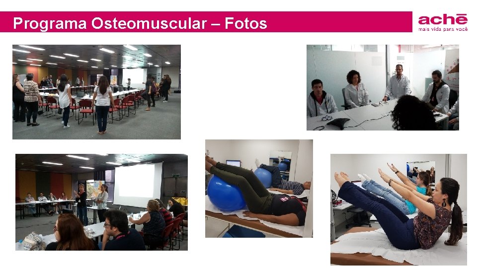 Programa Osteomuscular – Fotos 