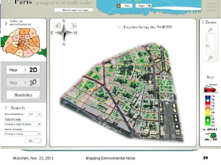 München, Nov. 23, 2012 Mapping Environmental Noise 29 