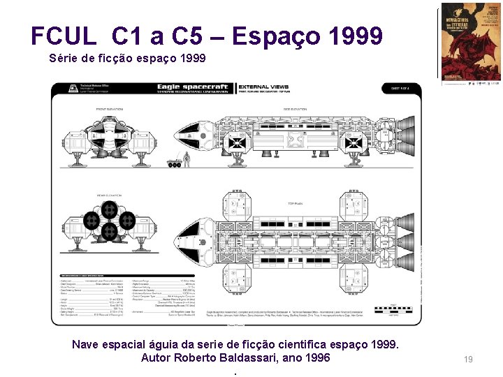 FCUL C 1 a C 5 – Espaço 1999 Série de ficção espaço 1999