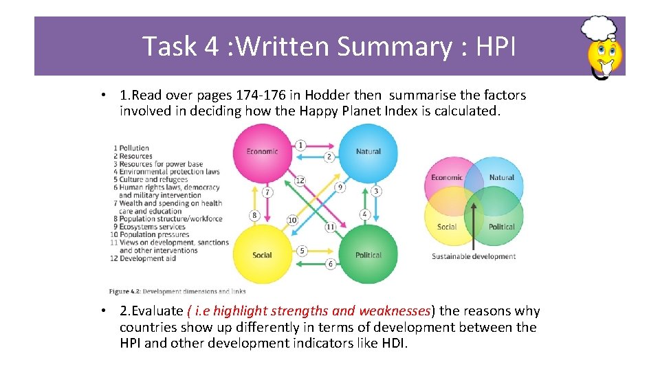 Task 4 : Written Summary : HPI • 1. Read over pages 174 -176