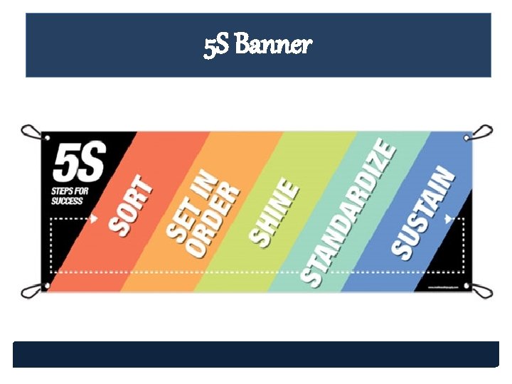 5 S Banner 5 S Banner