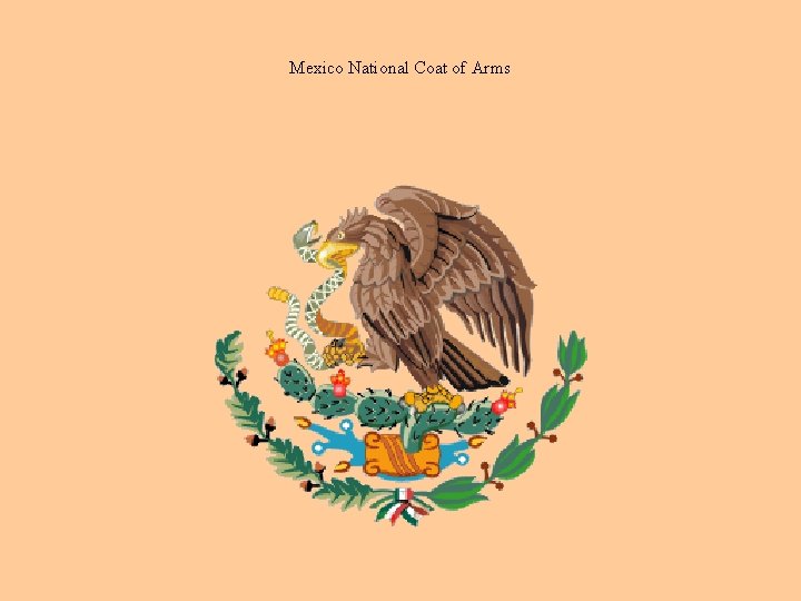 Mexico National Coat of Arms 