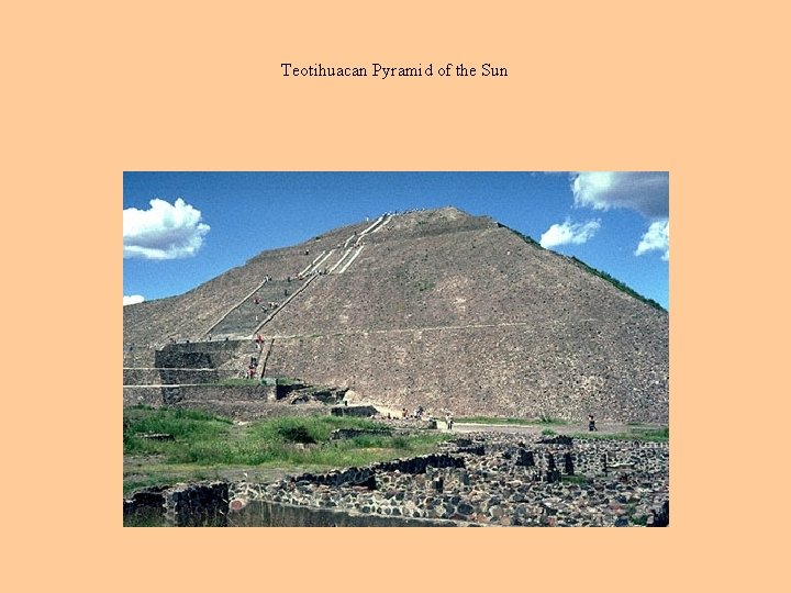 Teotihuacan Pyramid of the Sun 