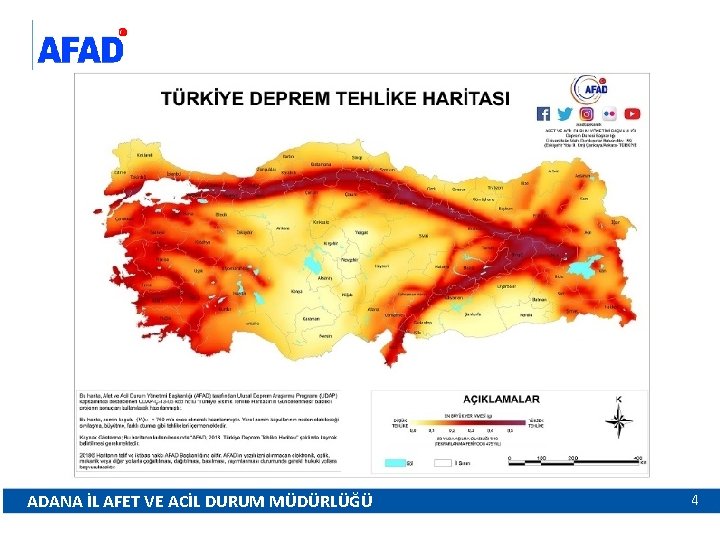 ADANA İL AFET VE ACİL DURUM MÜDÜRLÜĞÜ 4 