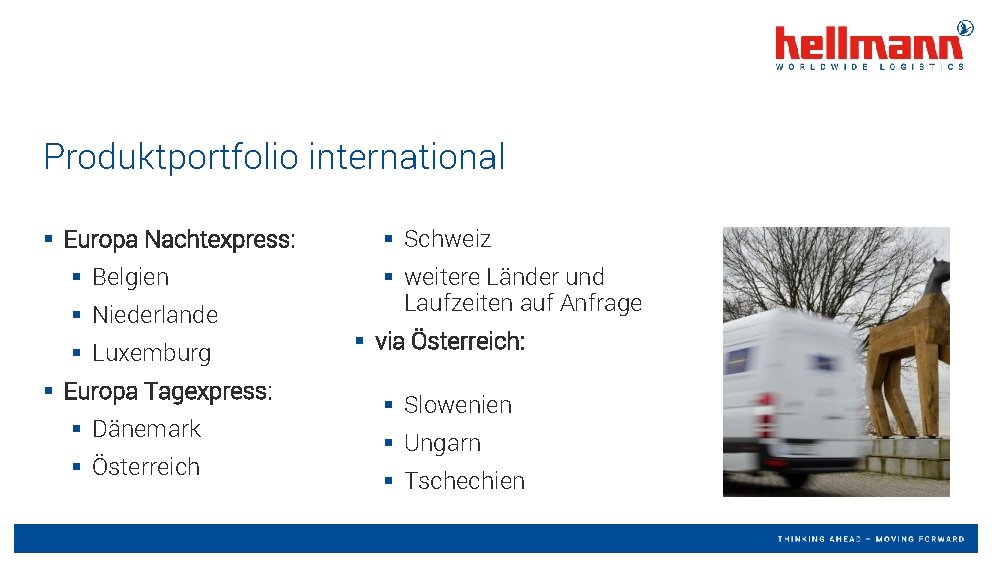 Produktportfolio international § Europa Nachtexpress: § Belgien § Niederlande § Luxemburg § Europa Tagexpress: Produktportfolio international § Europa Nachtexpress: § Belgien § Niederlande § Luxemburg § Europa Tagexpress: