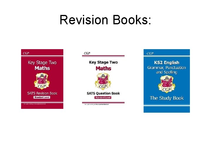 Revision Books: 