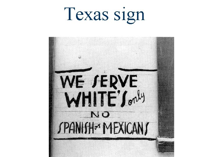 Texas sign 