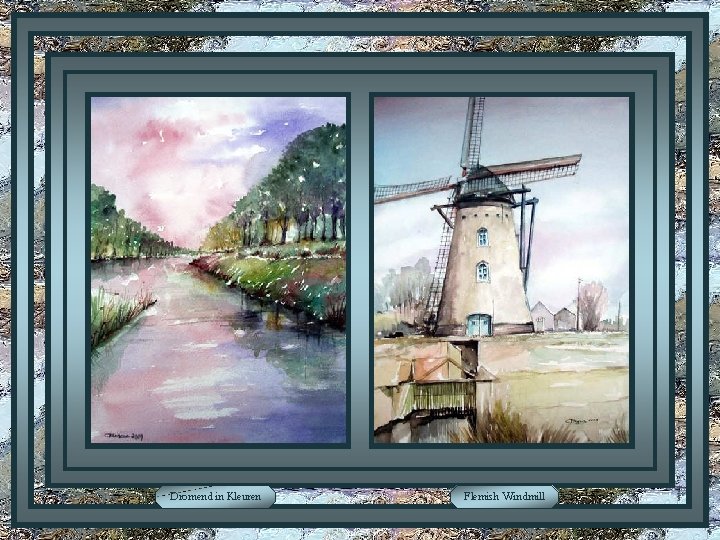 Dromend in Kleuren Flemish Windmill 