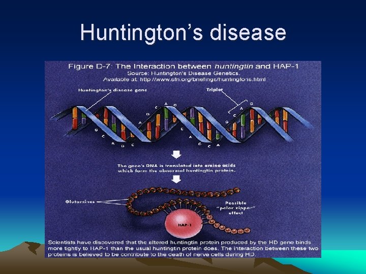 Huntington’s disease 
