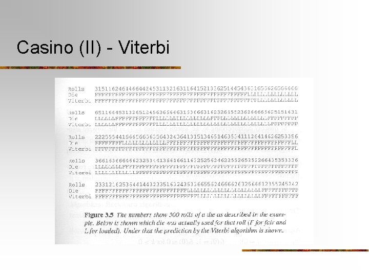 Casino (II) - Viterbi 