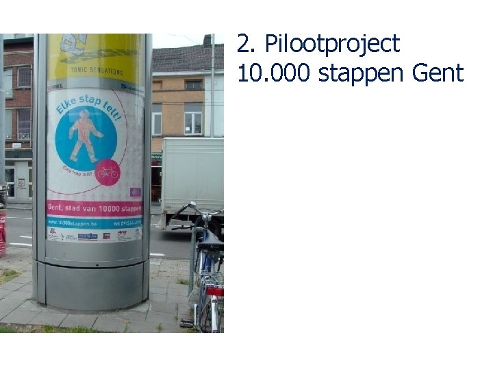 2. Pilootproject 10. 000 stappen Gent 