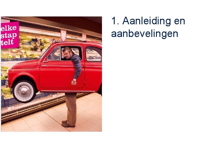 1. Aanleiding en aanbevelingen 