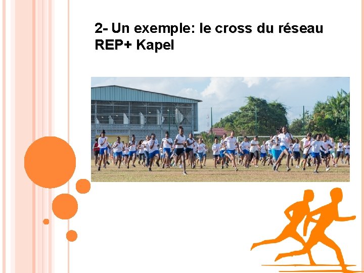 2 - Un exemple: le cross du réseau REP+ Kapel 