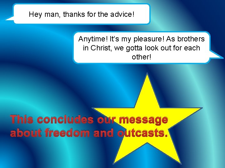 Hey man, thanks for the advice! Anytime! It’s my pleasure! As brothers in Christ,