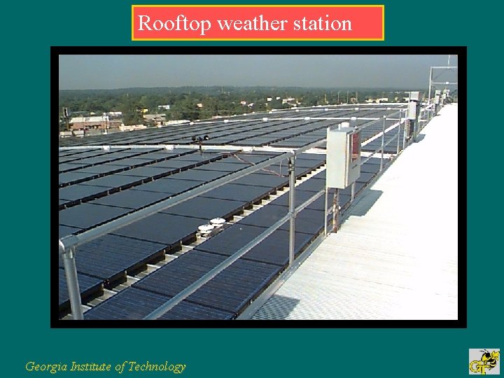 Rooftop weather station Georgia Institute of Technology 