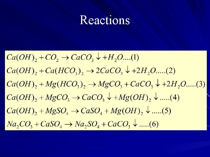 Reactions 