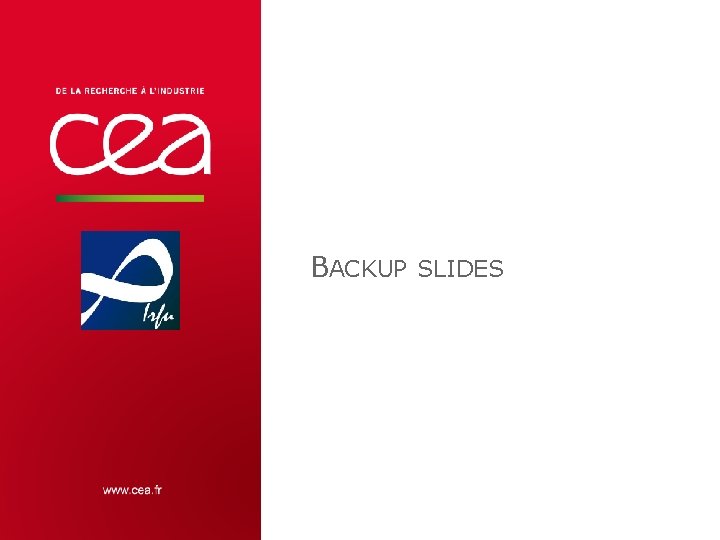 BACKUP SLIDES 