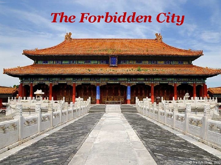 The Forbidden City 