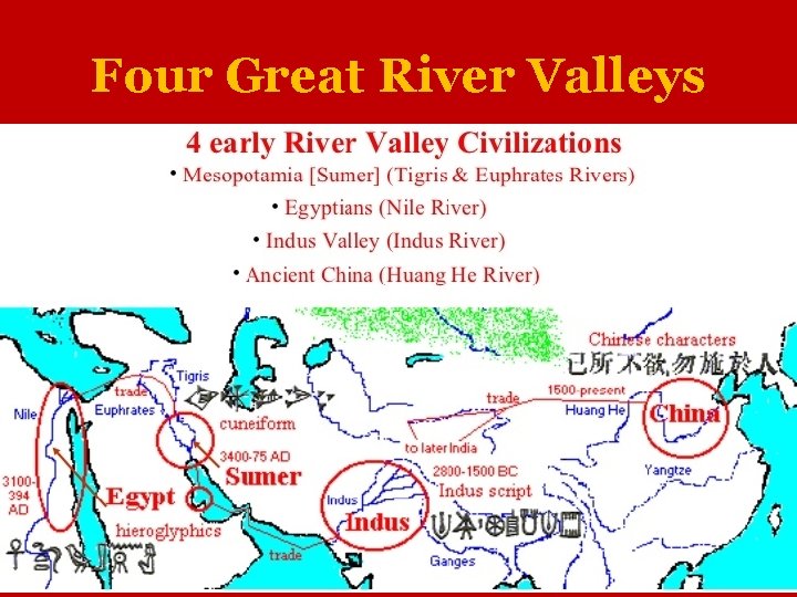 Four Great River Valleys 