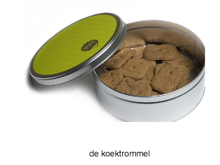 de koektrommel 