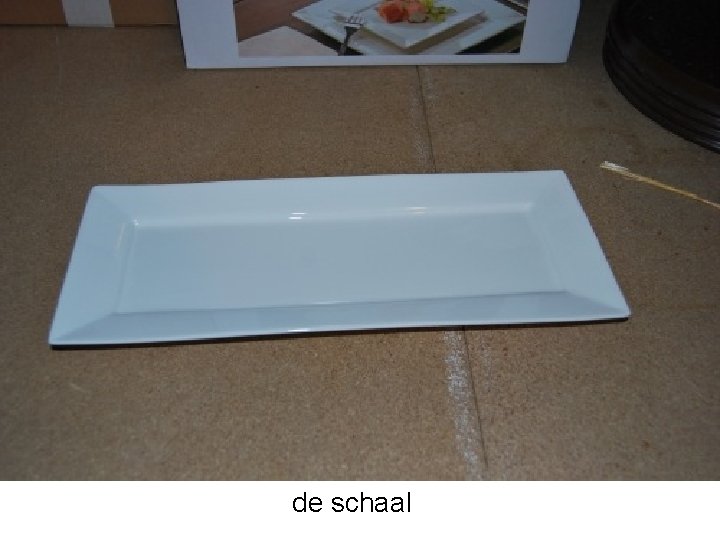 de schaal 