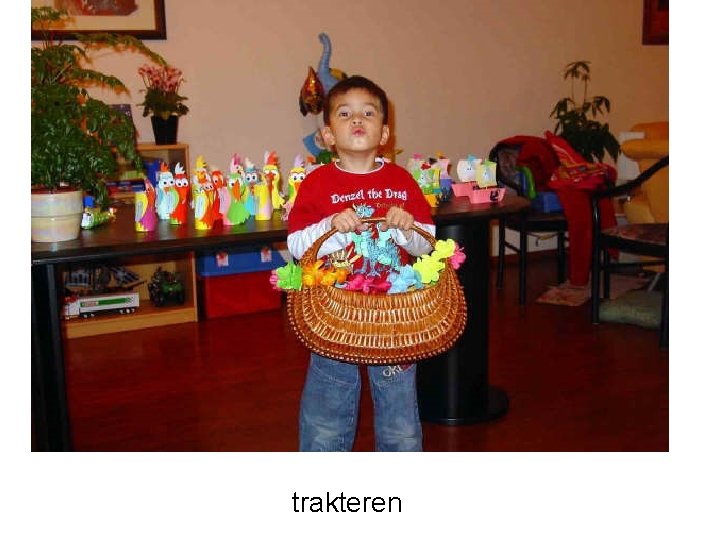 trakteren 