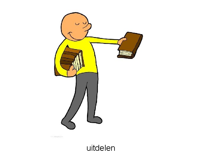 uitdelen 