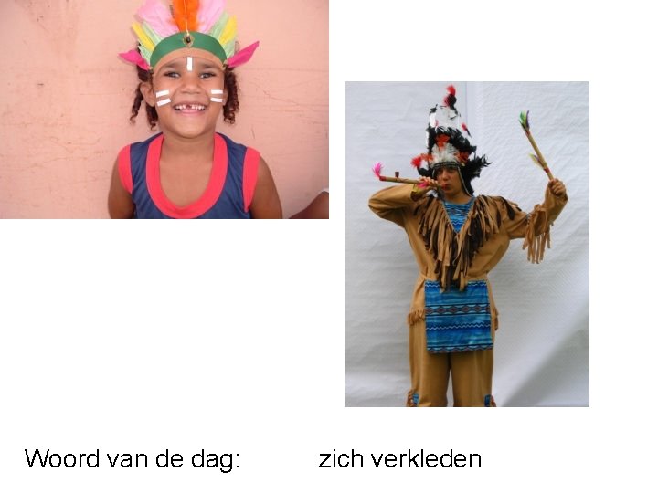 Woord van de dag: zich verkleden 