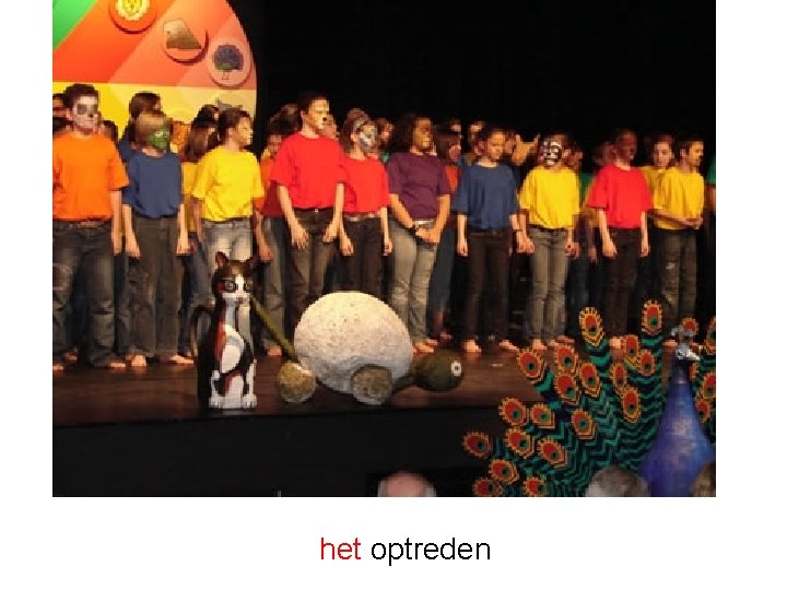 het optreden 