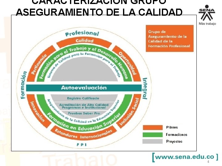 CARACTERIZACIÓN GRUPO ASEGURAMIENTO DE LA CALIDAD 4 