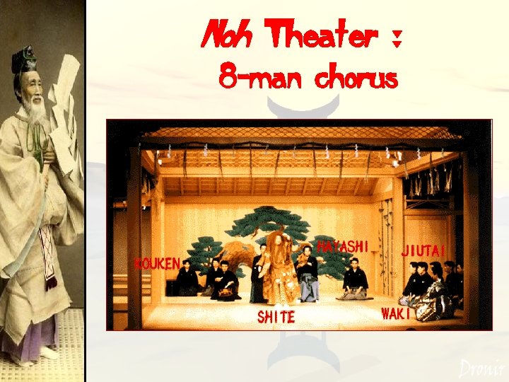 Noh Theater : 8 -man chorus 