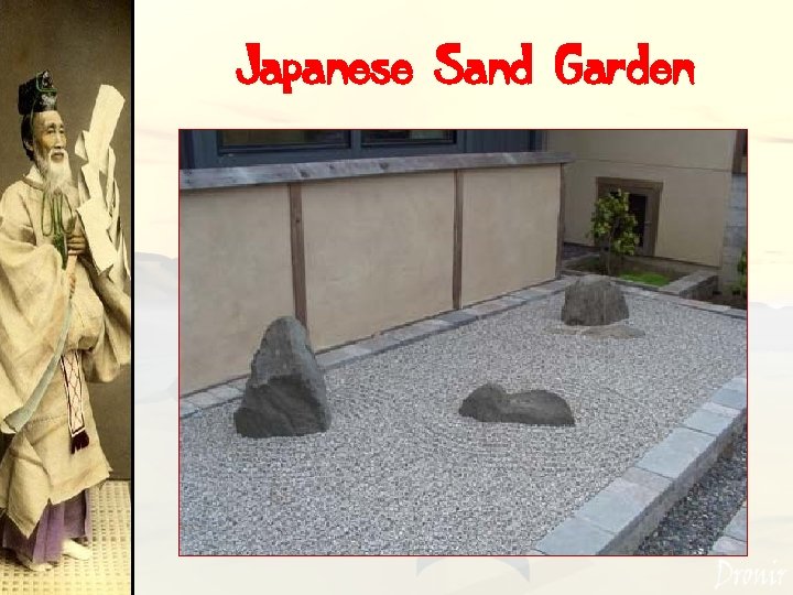 Japanese Sand Garden 