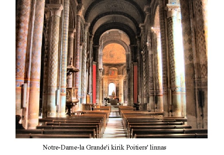 Notre-Dame-la Grande'i kirik Poitiers' linnas 
