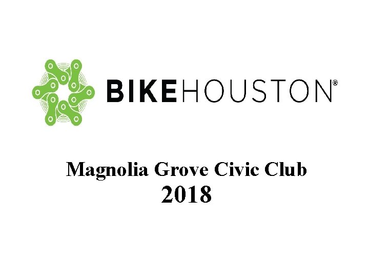Magnolia Grove Civic Club 2018 