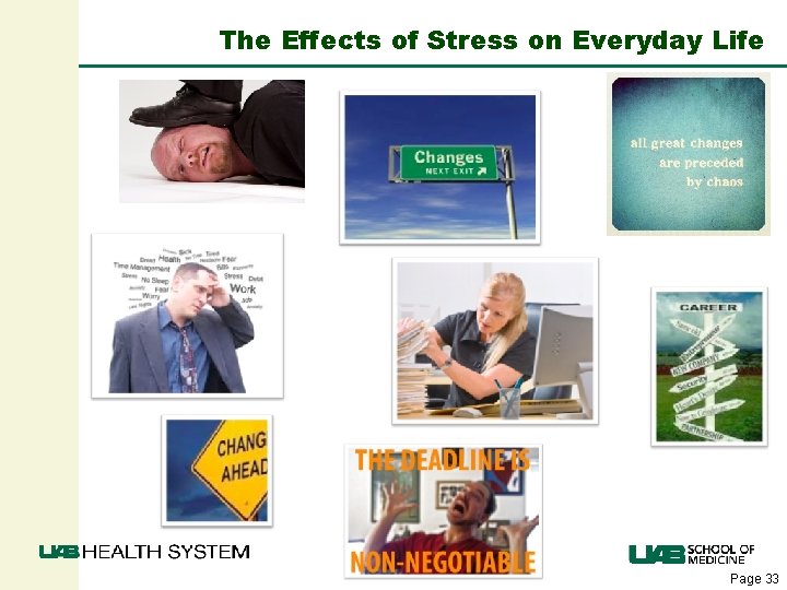 The Effects of Stress on Everyday Life Page 33 