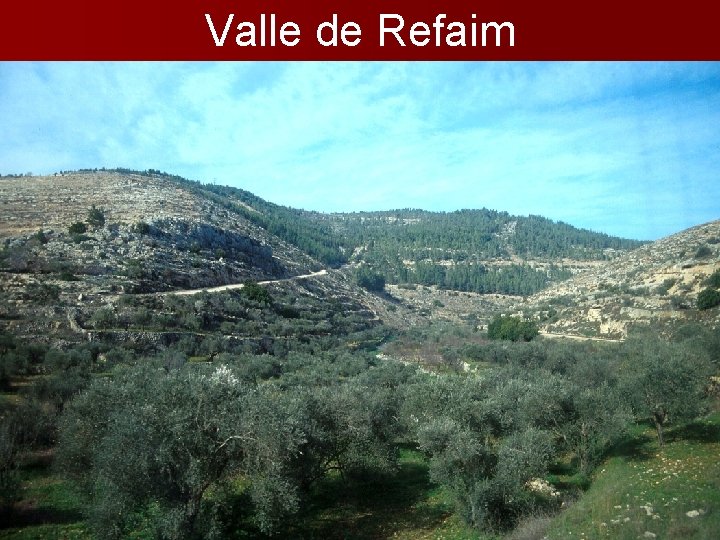 Valle de Refaim 