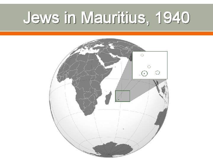 Jews in Mauritius, 1940 