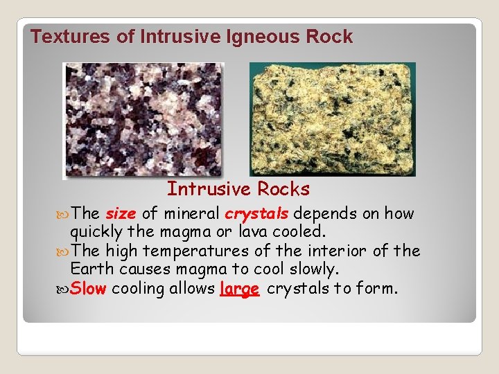 Rocks What makes up Earths Crust Three types