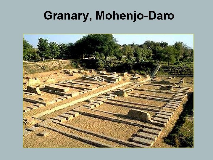 Granary, Mohenjo-Daro 