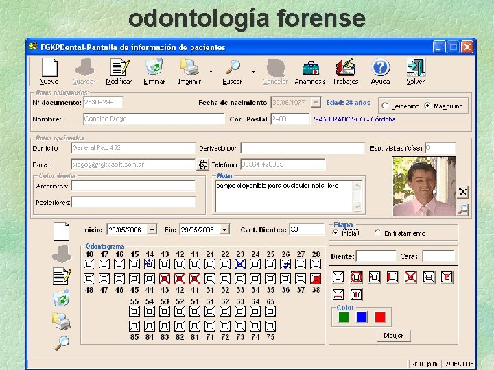 odontología forense 